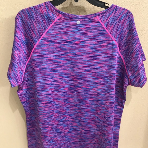 3/$35 Multi color Workout shirt. - Picture 2 of 4